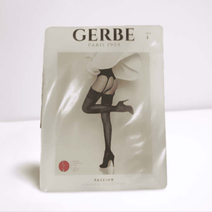 Bas nylon noir GERBE